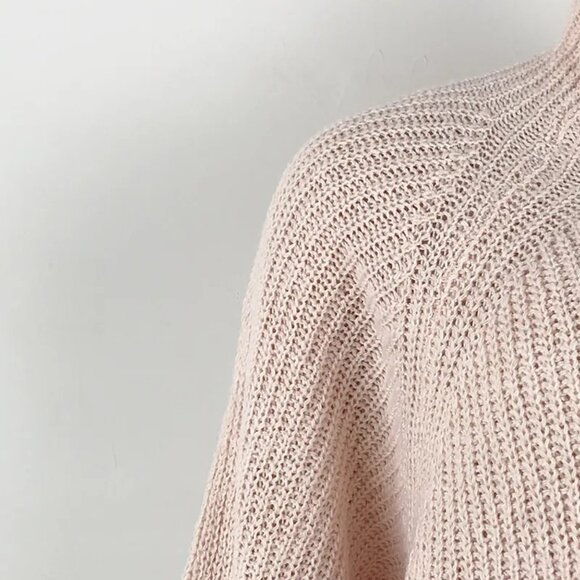 Women’s Dark Gray Turtleneck Long Sweater Dress – Warm Winter Knit - Picture 6 of 9